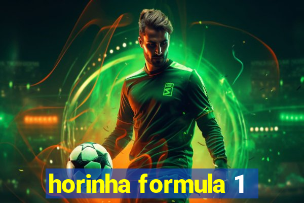 horinha formula 1